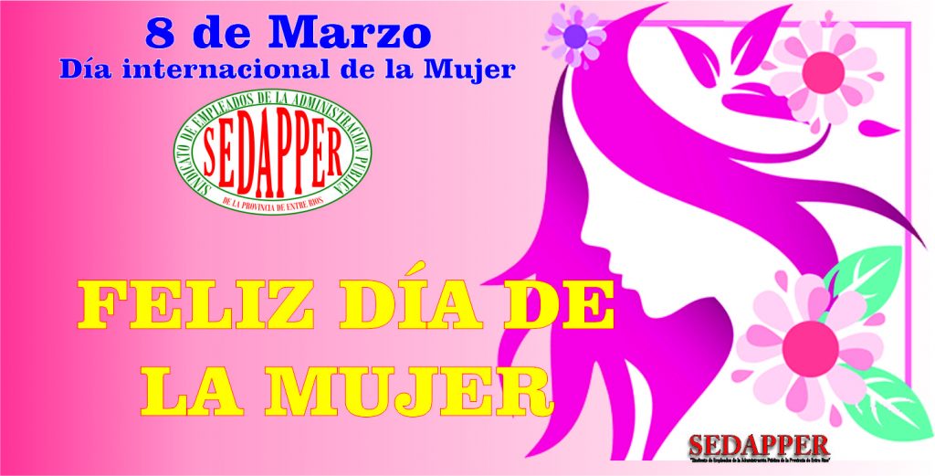 Feliz día de la mujer