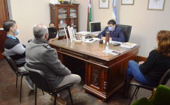 Reunión Secretario del Sedapper e Intendente de Nogoyá